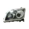 Toyota Avensis (T25) 2006.08.01-2008.11.10 Bal fényszóró H7 H1 motoros DEPO (0Z9Z)