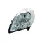 Renault Kangoo 2008.02.01-2013.06.30 Bal fényszóró H4 króm házas motoros Depo (0ZNG)