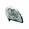 Renault Kangoo 2008.02.01-2013.06.30 Jobb Fényszóró H4 Króm Házas Motoros DEPO (0ZNH)