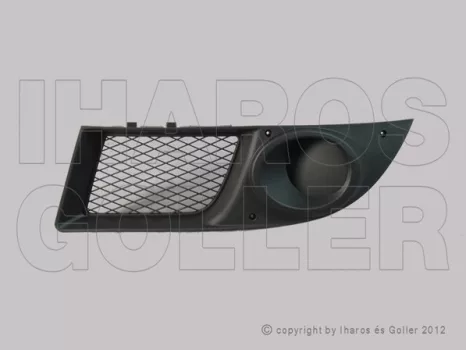 Fiat Doblo 2005.10.01-2009.08.31. Rács a lökhárítóba bal, fekete, nem ködlámpás (0WDH) Fiat Doblo 2005.10.01-2009.08.31. Rács a lökhárítóba bal, fekete, nem ködlámpás (0WDH)