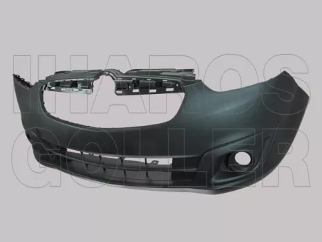 Opel Combo D (X12) 2011.09.01-2018.05.30 Első lökhárító borítás fekete ködlámpalyukkal (02DW)