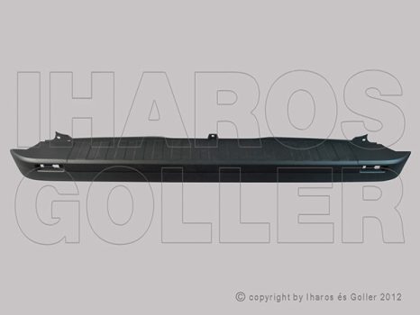 Fiat Talento 2016.05.01- Hátsó lökhárító borítás fekete (1A6D)