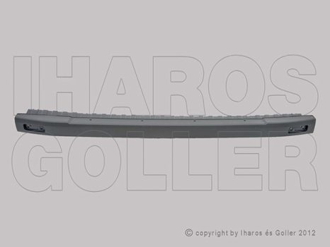 Ford Transit 2014.05.01-2019.05.19 Hátsó lökhárító középsőész, szürke (1K47)