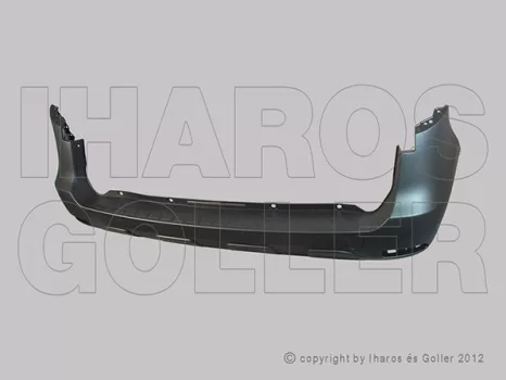 Dacia Dokker 2012.11.01 Hátsó lökhárító alapozott (1NAZ)