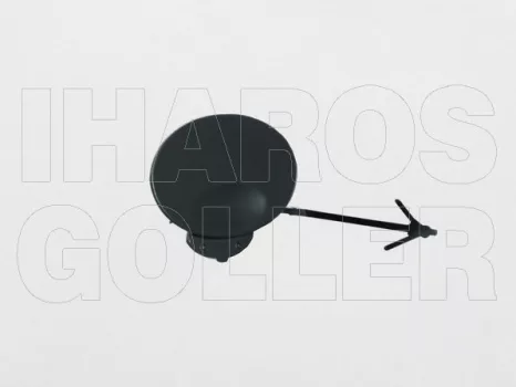 Opel Meriva B 2009.09.01-2014.06.30 Első lökhárító vonószem borítás, alapozott (011Z)