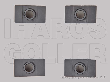 Opel Zafira 2007.09.01- Első lökhárító szenzor tartó szett (4észes) (17DM)