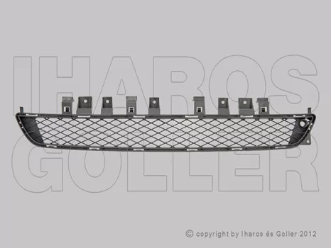 Opel Insignia 1/2 2013.09.01-2017.01.01 Rács a lökhárítóba közép, méhsejtmintás (1F4L)