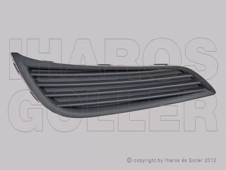 Opel Astra K/1 2015.06.01-2019.07.02 Rács a lökhárítóba jobb, nem ködlámpás (18C1)