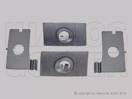 Opel Meriva B 2014.07.01- Szenzor tartó szett első lökhárítóba (4 db) (17Z5)