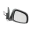 Fiat Sedici 2006.05.01-2009.07.01 Visszapillantó tükör jobb, elektromos állítható, domború, fekete (szögletescsatlakozó) (10VT)