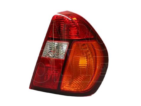 Renault Thalia 1999.05.01-2002.02.28 Hátsó lámpa üres jobb (piros/sárga) (0K4M)