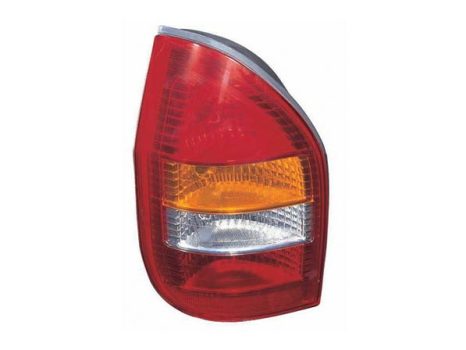 Opel Zafira 1998.09.01-2005.08.31 Hátsó lámpa üres bal piros/sárga (0M5E)