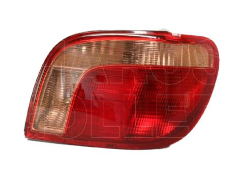 Toyota Yaris 1999.04.01-2003.01.31 Hátsó lámpa kpl. jobb, piros (Koito típusú) TYC (0J2L)