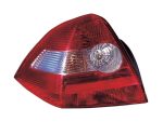   Renault Megane 2002.09.01-2005.12.31 Hátsó lámpa üres bal (4 ajtós) (0P8G)