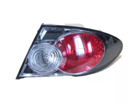 Mazda 6 2005.06.01-2007.08.31 Hátsó lámpa üres külső króm-szürke jobb 4/5a (010H)