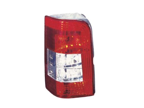 Citroen Berlingo M59 2002.01.11-2008.03.31 Hátsó lámpa üres bal 06.1-től (1 hátsó ajtó) (0NUT)