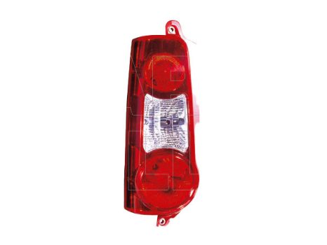 Citroen Berlingo B9 2008.04.01-2012.03.31 Hátsó lámpa üres bal (2 hátsó ajtó) (0SI7)