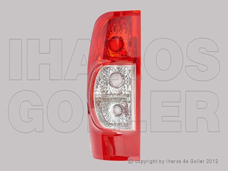 Isuzu D-Max 2002.01.01-2012.06.01 Hátsó lámpa üres bal (1D7H)