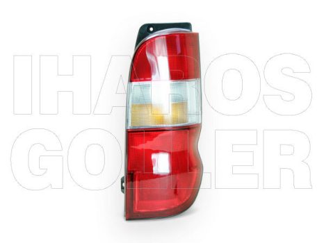 Toyota Hi-ACE XH10 1995.09.01-2012.01.31 Hátsó lámpa üres jobb fehér index(sárga terelővel) (0Y72)