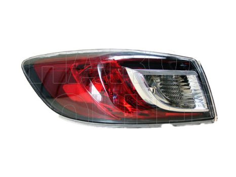 Mazda 3 2009.04.01-2011.10.31 Hátsó lámpa üres bal külső (4 ajtós) (0Y3P)