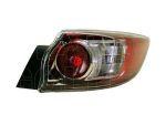  Mazda 3 2009.04.01-2011.10.31 Hátsó lámpa üres jobb, külső, pir-feh. (3/5 a.)TYC (001D)