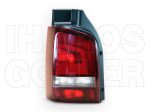   VW Caravelle/Multivan (T5) 2009.10.01-2015.06.30 H. lámpa üres bal füst/piros (1 hátsó ajtós) (0YJ1)