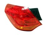   Opel Astra J/1 2009.09.01-2012.08.31 Hátsó lámpa üres bal külső, piros (5 ajtós) (0XJZ)