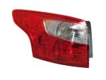   Ford Focus 2011.03.01-2014.09.31 Hátsó lámpa üres bal, külső LED (Kombi) (040U)