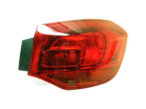 Opel Astra J/1 2009.09.01-2012.08.31 Hátsó lámpa üres jobb külső, piros (Kombi) (001M)