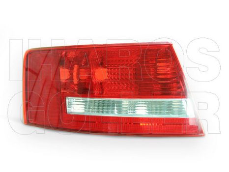 Audi A6 2004.05.01-2008.09.30 Hátsó lámpa üres, külső, bal (sedan) (0V95)