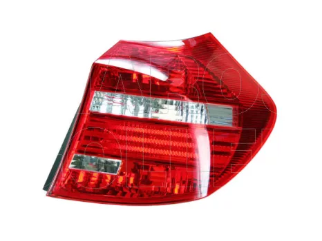 BMW 1 (E87, E81) 2007.04.01-2011.05.31 H.lámpa üres jobb 3/5 ajtós (piros/fehér) (0Z36)