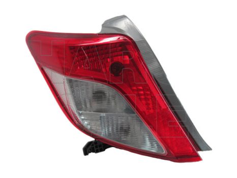 Toyota Yaris 2011.10.15-2014.06.30 Hátsó lámpa üres bal nem Hybrid (Koito tip.) TYC (01AH)