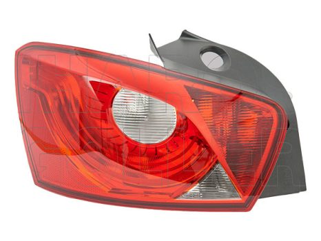 Seat Ibiza 2012.03.24-2015.03.02 Hátsó lámpa üres bal, sőtétített (5 ajtós) (1DL2)