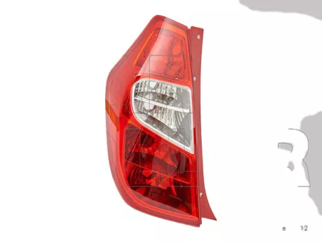 Hyundai I10 2008.05.01-2013.10.31 Hátsó lámpa, üres, bal (10-től) (1FWC)