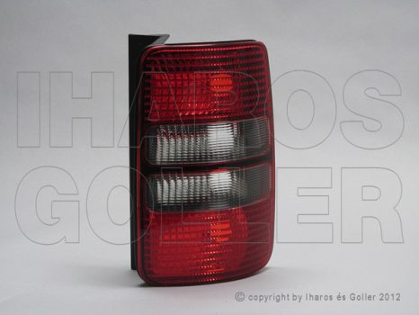 VW Caddy III 2010.01.01-2015.05.30 Hátsó lámpa üres jobb sötétített (1 hátsó ajtós) (104B)