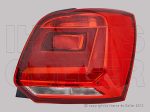   VW Polo V 2014.04.22-2017.05.01 Hátsó lámpa üres jobb (piros) (1I4G)