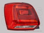   VW Polo V 2014.04.22-2017.05.01 Hátsó lámpa üres bal (piros) (1I4E)