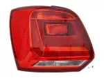   VW Polo V 2014.04.22-2017.05.01 Hátsó lámpa üres bal (piros) (1I4E)