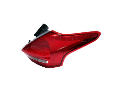 Ford Focus 2014.10.01-2018.04.09 Hátsó lámpa üres jobb (5 ajtós) (141U)