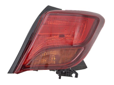 Toyota Yaris 2014.07.01-2017.02.28 Hátsó lámpa üres jobb TYC (1T7H)
