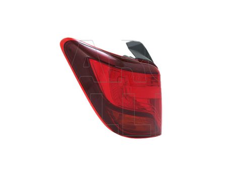 Toyota Yaris 2014.07.01-2017.02.28 Hátsó lámpa üres bal TYC (1T7G)