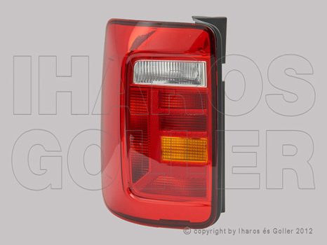 VW Caddy III 2015.06.01-2020.08.30 Hátsó lámpa üres bal (2 ajtós) (1EK9)
