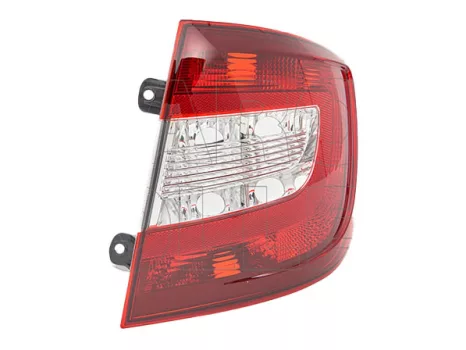 Skoda Rapid 2012.10.01- Hátsó lámpa üres jobb, sötétített (SEDAN) (1D3J)