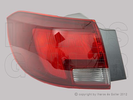 Opel Astra K/1 2015.06.01-2019.07.02 Hátsó lámpa üres bal, külső (kombi) (1EFR)