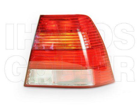 VW Bora 1998.11.01-2005.12.31 Hátsó lámpa üres jobb piros-fehér (Lim.) (0S5G)