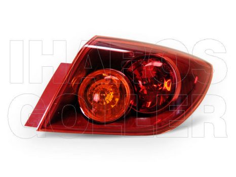 Mazda 3 2003.10.01-2006.06.30 H.lámpa üres jobb külső piros (5a.) (0Y3E)
