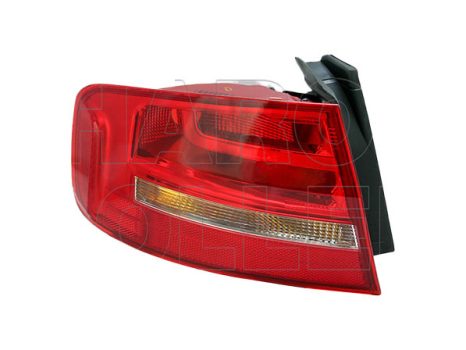 Audi A4 2012.02.02-2015.06.01 Hátsó lámpa üres bal külső (4 ajtós) (13SM)