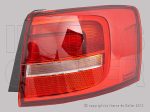 VW Jetta 2014.09.01- Hátsó lámpa üres jobb piros (1CZG)
