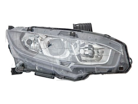 Honda Civic (1.gen) 1973.01.01-1979.08.31 fényszóró H11/HB3+LED jobb, 4/5a. (motorral) DEPO (1DXD)