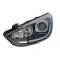 Hyundai Ix35 2010.04.01-2014.12.31 fényszóró HIR2/LED bal fekete házas 13.7 motoros DEPO (1195)